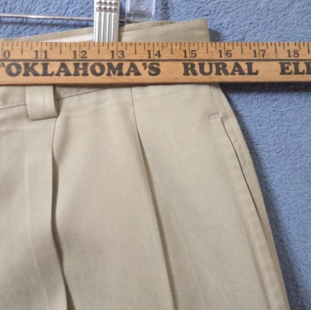 Tommy Bahama Silk Dress Pants Men's 32x29 Pleated Cream Beige - Picture 4 of 9